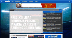 Desktop Screenshot of prediksibola88.com